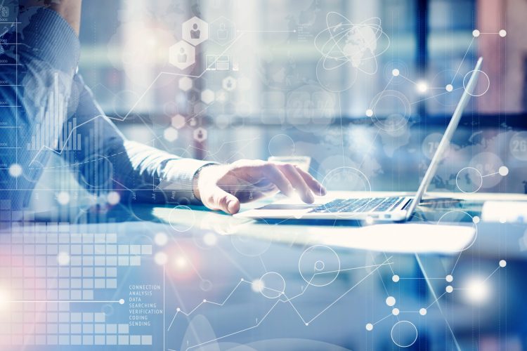 Man,Typing,Keyboard,Laptop,Hand.project,Manager,Researching,Process.business,Team,Working